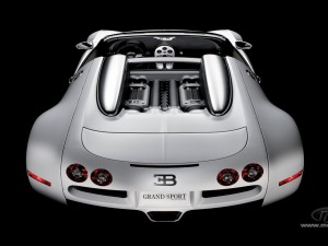 2012 bugatti veyron top rear